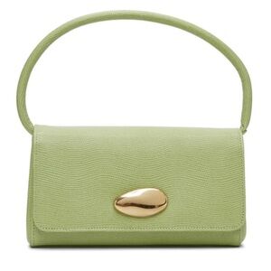 Little Liffner Green Baguette Bag